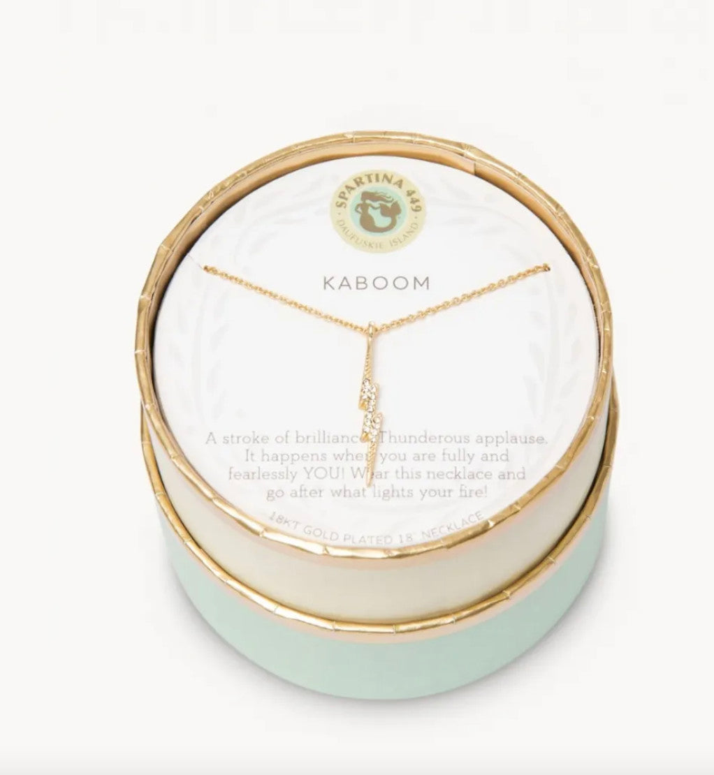 Spartina Kaboom Sea La Vie Necklace Gold
