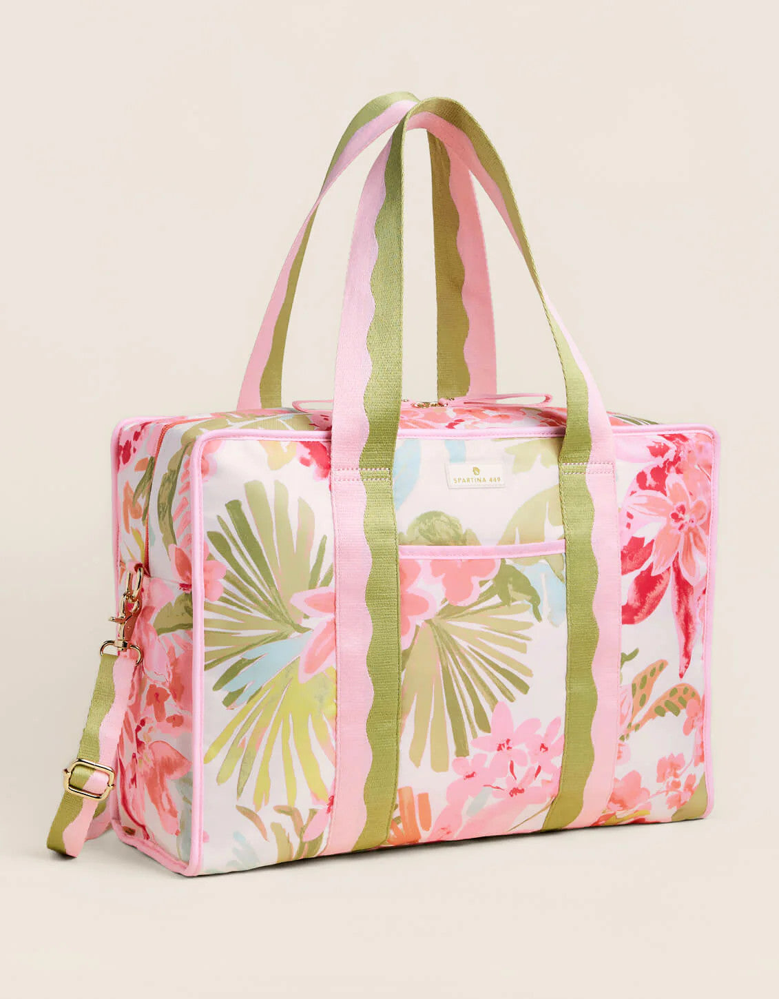 Spartina Getaway Travel Duffle Bag Castillo Tropical