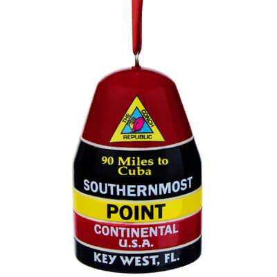 Key West Southernmost Point Ornament