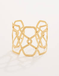 Spartina Trellis Cuff Bracelet Gold