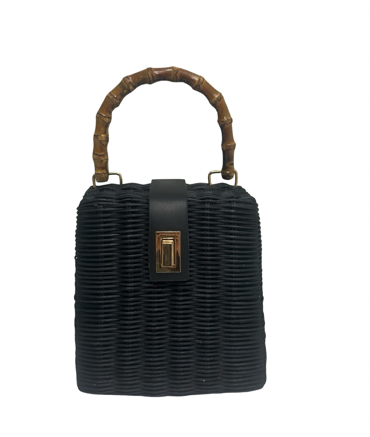 Shaddow and Fish Taylor Luxe Bag Black