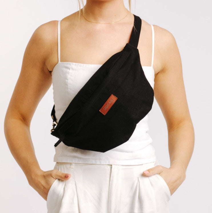 Sand Cloud Solid Bum Bag Black