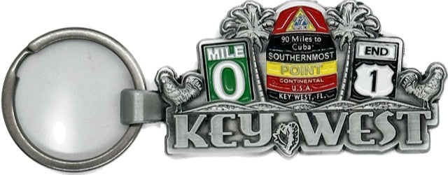 Key West Icons Keychain