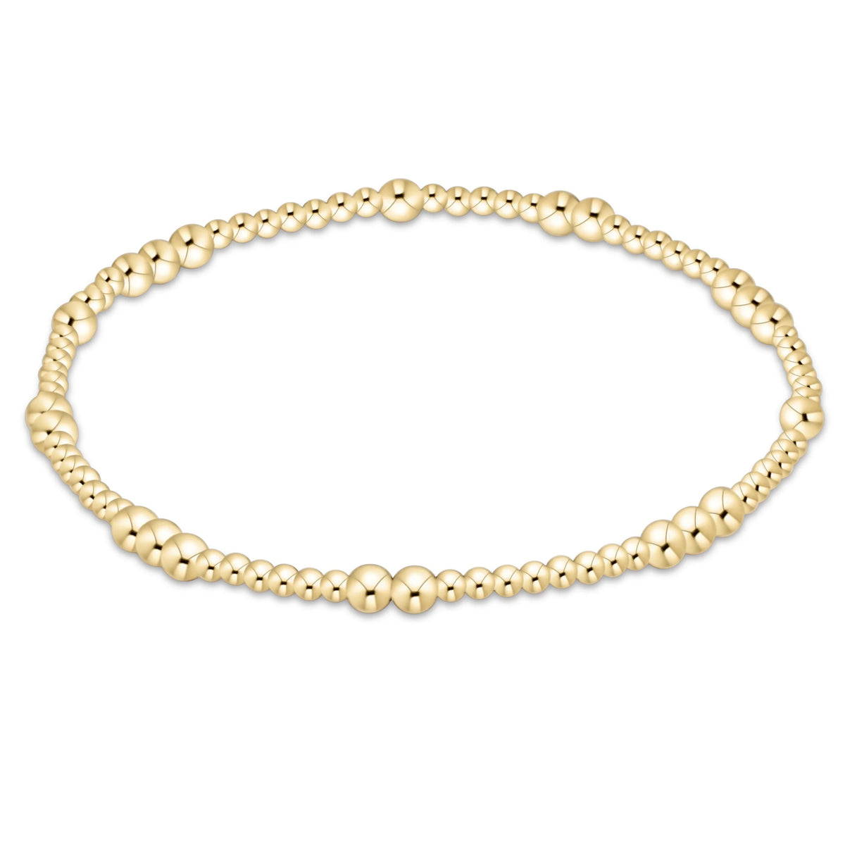 Enewton Hope Unwritten 3mm Bead Bracelet Gold