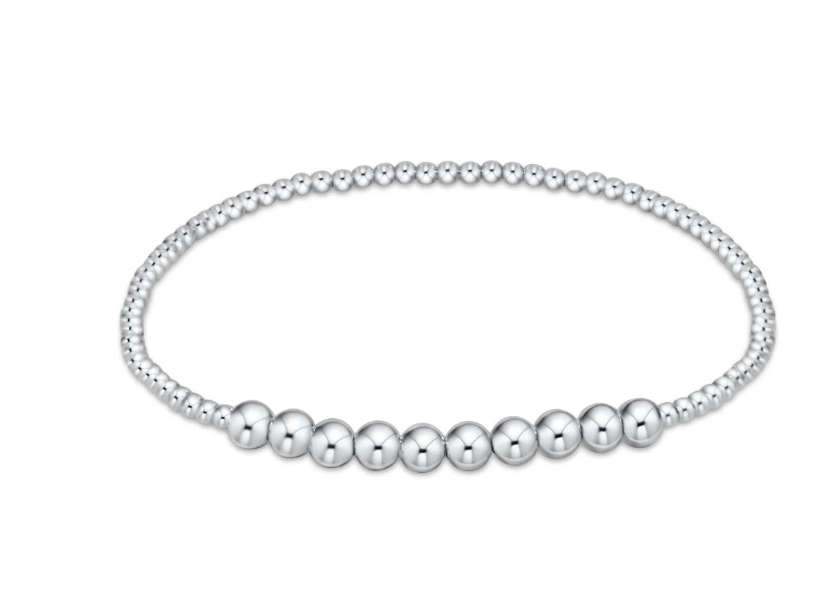 Enewton Classic Sterling Bliss 2mm Bead Bracelet 4mm Sterling Silver
