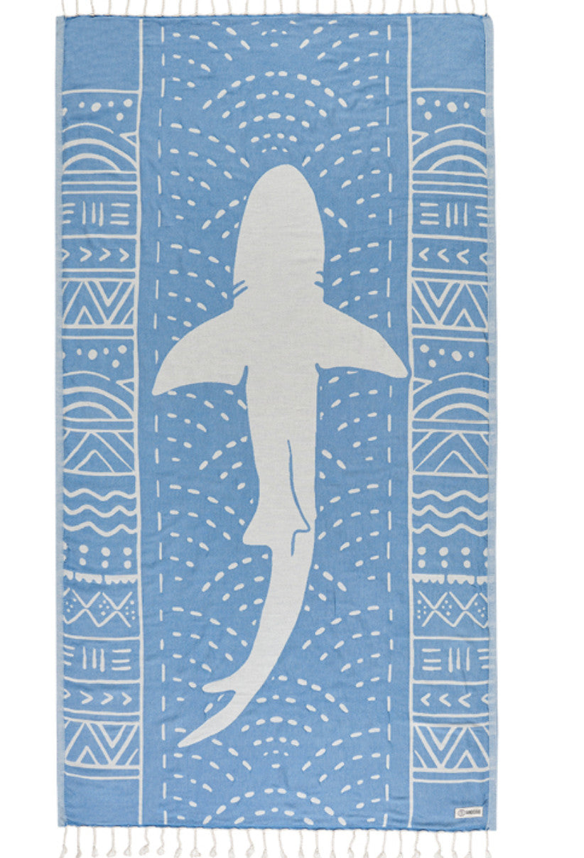 Sand Cloud Beach Towel Dakuwaqa Blue