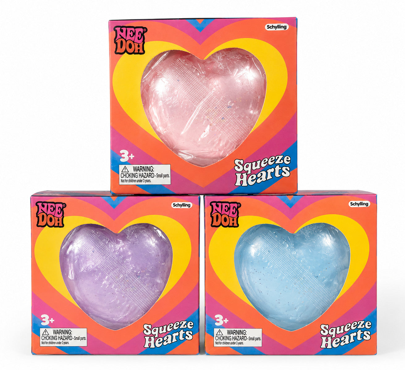 Needoh Squeeze Heart Squishy Toy