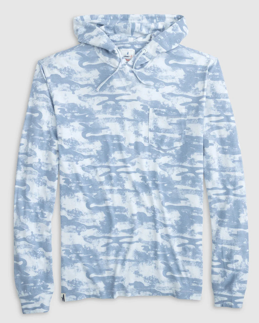 Johnnie-O Isaac Camo T-Shirt Hoodie Maliblu