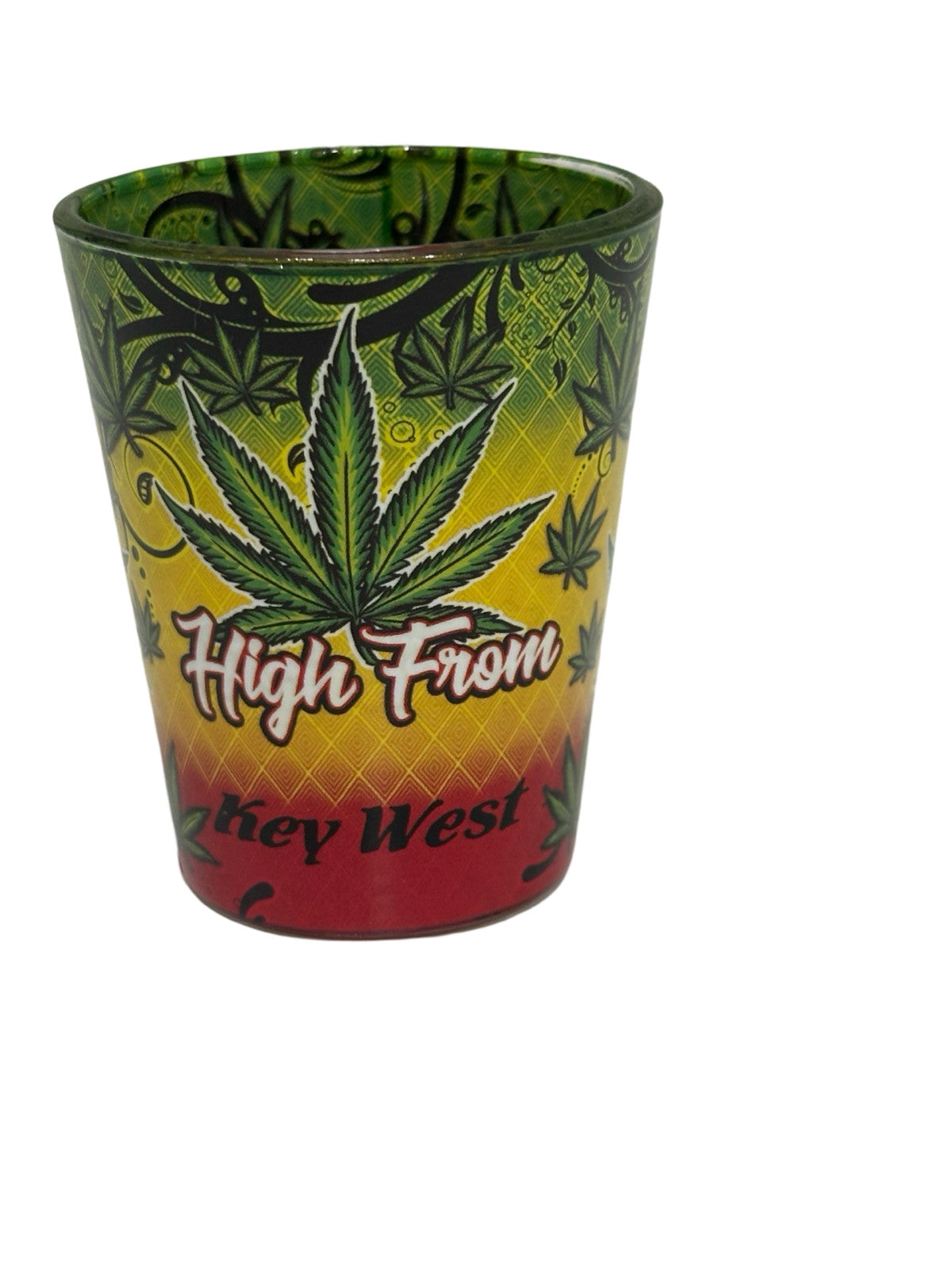 High From Key West Shot Glass