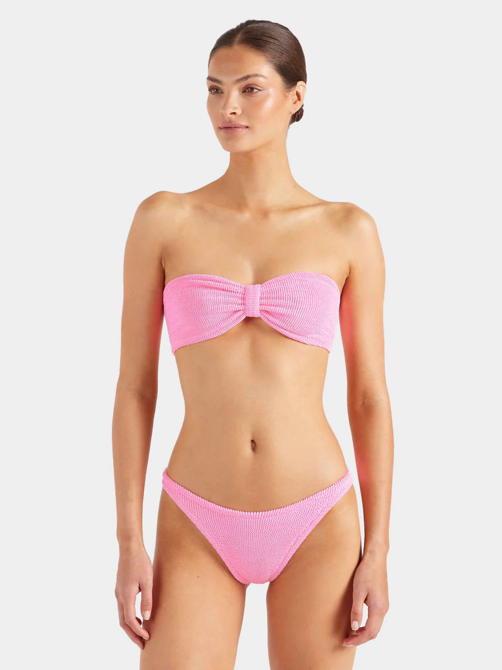 Hunza G Jean Bikini Set Bubblegum O/S