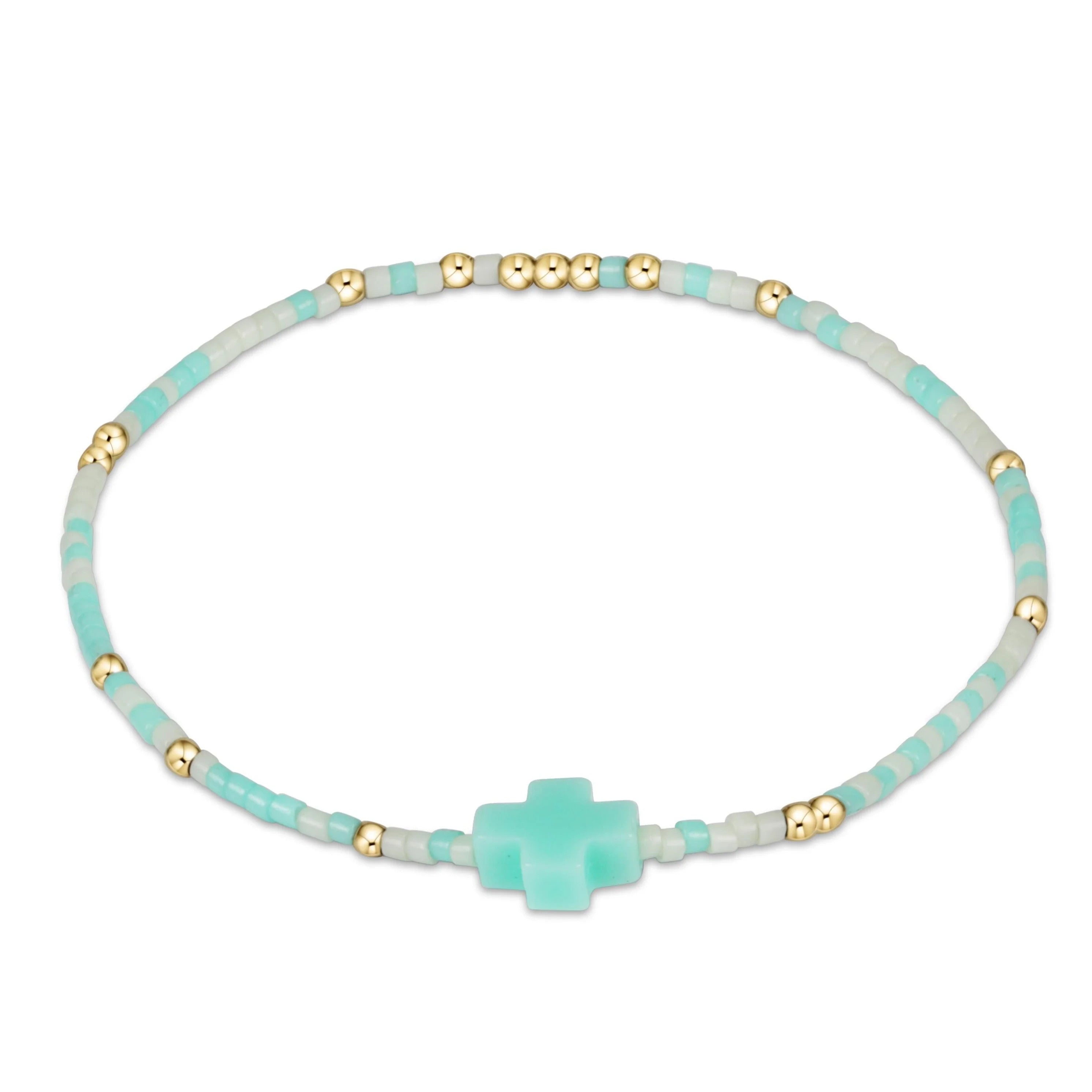 Egirl Hope Unwritten Cross SS'24 Bead Bracelet