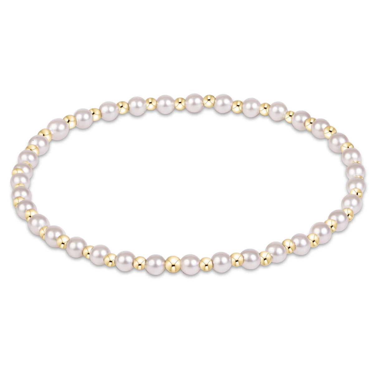 Enewton Grateful 3mm Bracelet Pearl