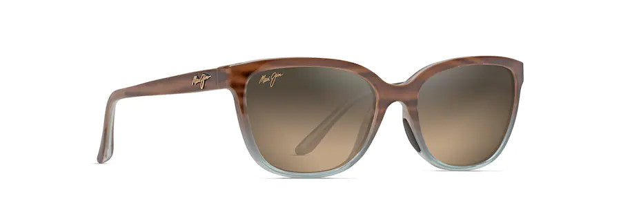 Maui Jim Honi HCL Lens w/ Sandstone Blue Frame Sunglasses