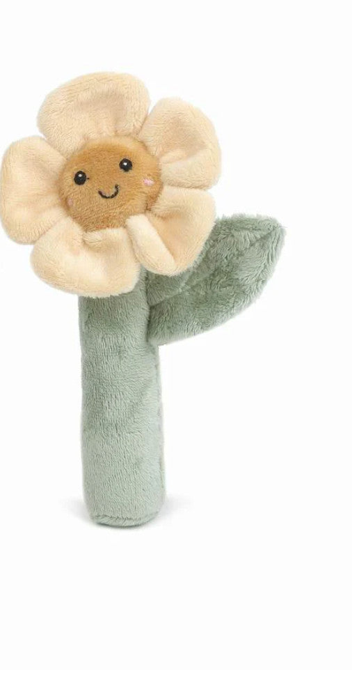 Mon Ami Flower Rattle Toy Yellow