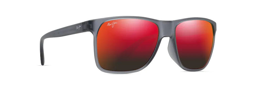 Maui Jim Pailolo Hawaii Lava Lens w/ Translucent Grey Frame Sunglasses