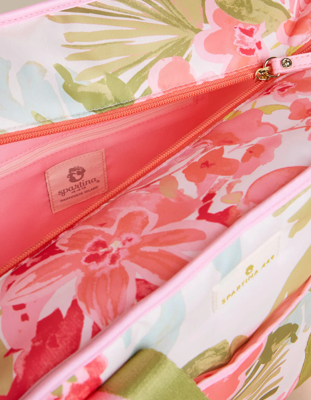Spartina Getaway Travel Duffle Bag Castillo Tropical