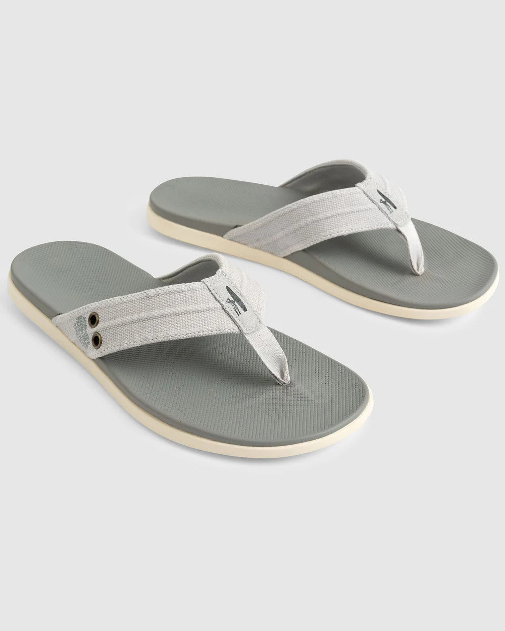 Johnnie-O Portside Sandal Light Gray