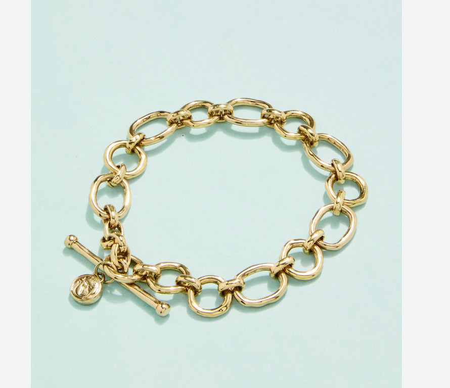 Spartina SP Calhoun Toggle Bracelet Gold