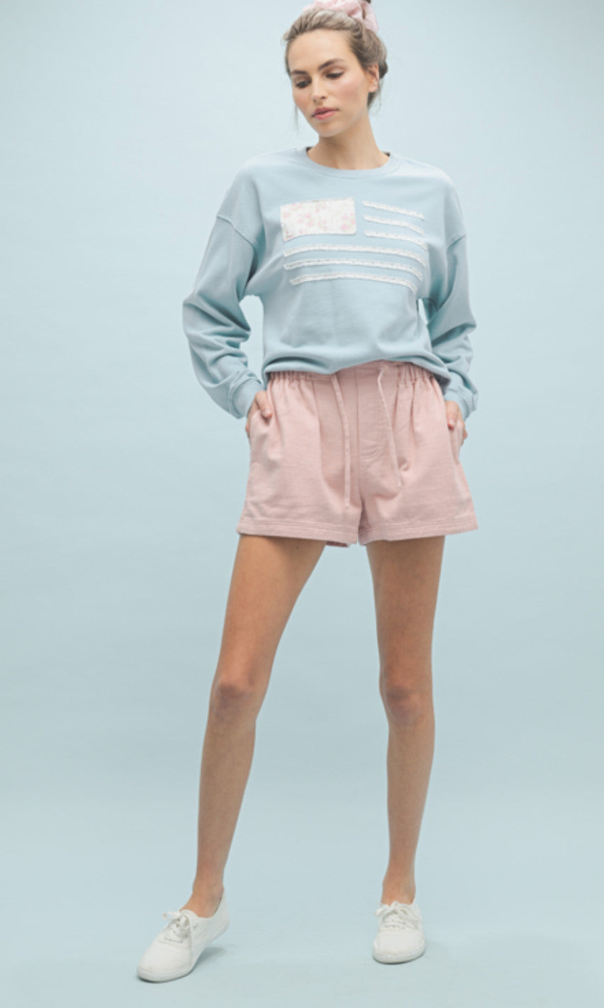 Shaddow and Fish Hailey Drawstring Shorts