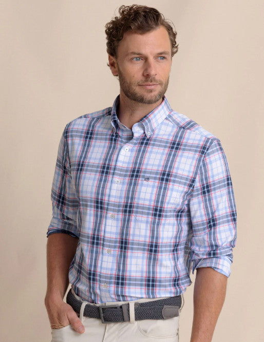 Southern Tide IC Willowbrook Plaid Sportshirt Button Down LS