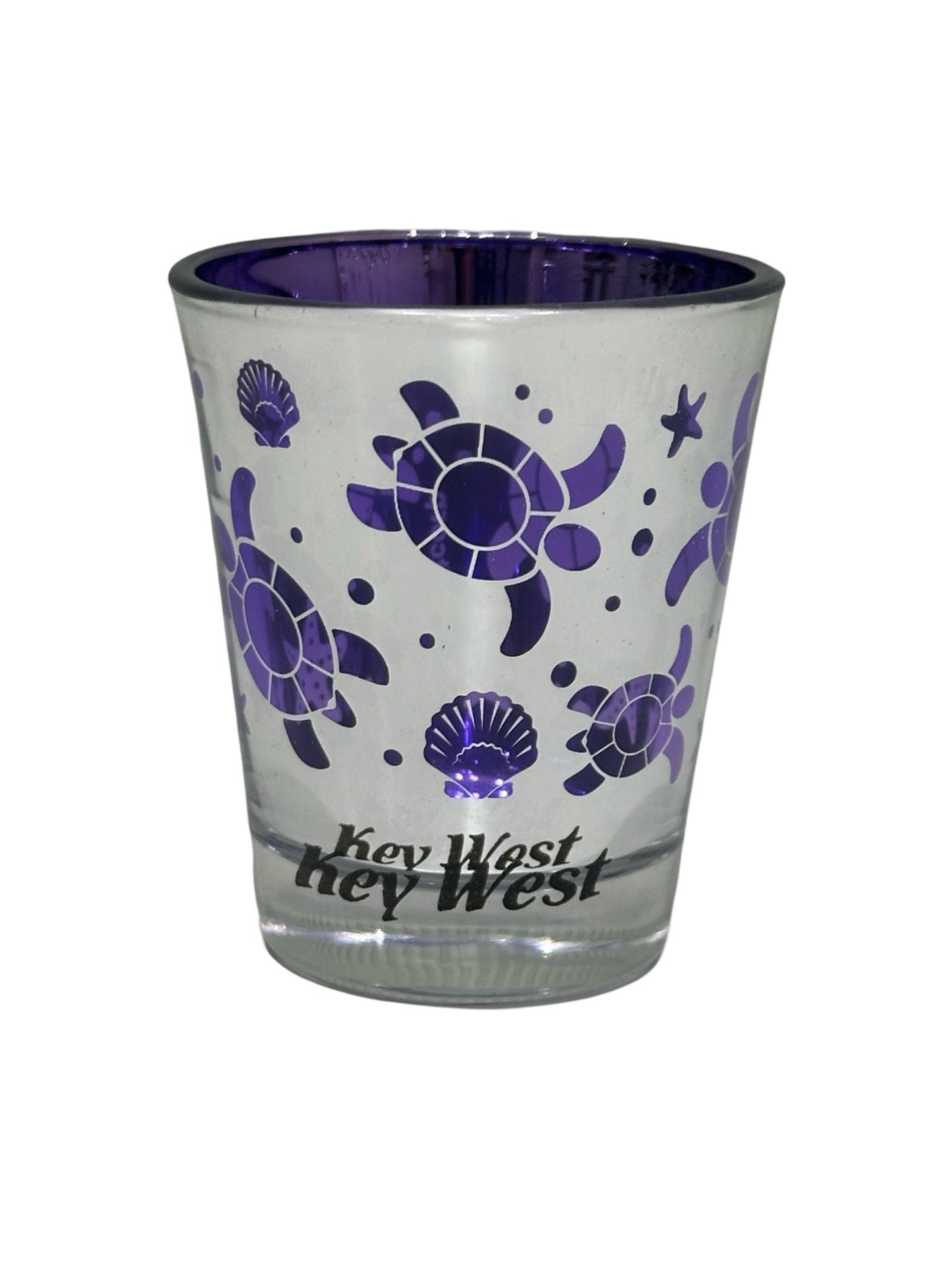 Turtle Key West Metalic Shot Glass