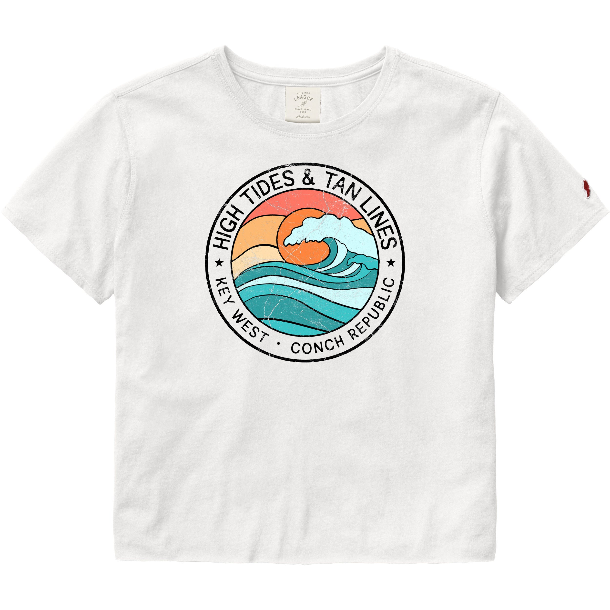 Legacy High Tides & Tan Lines Crop Top