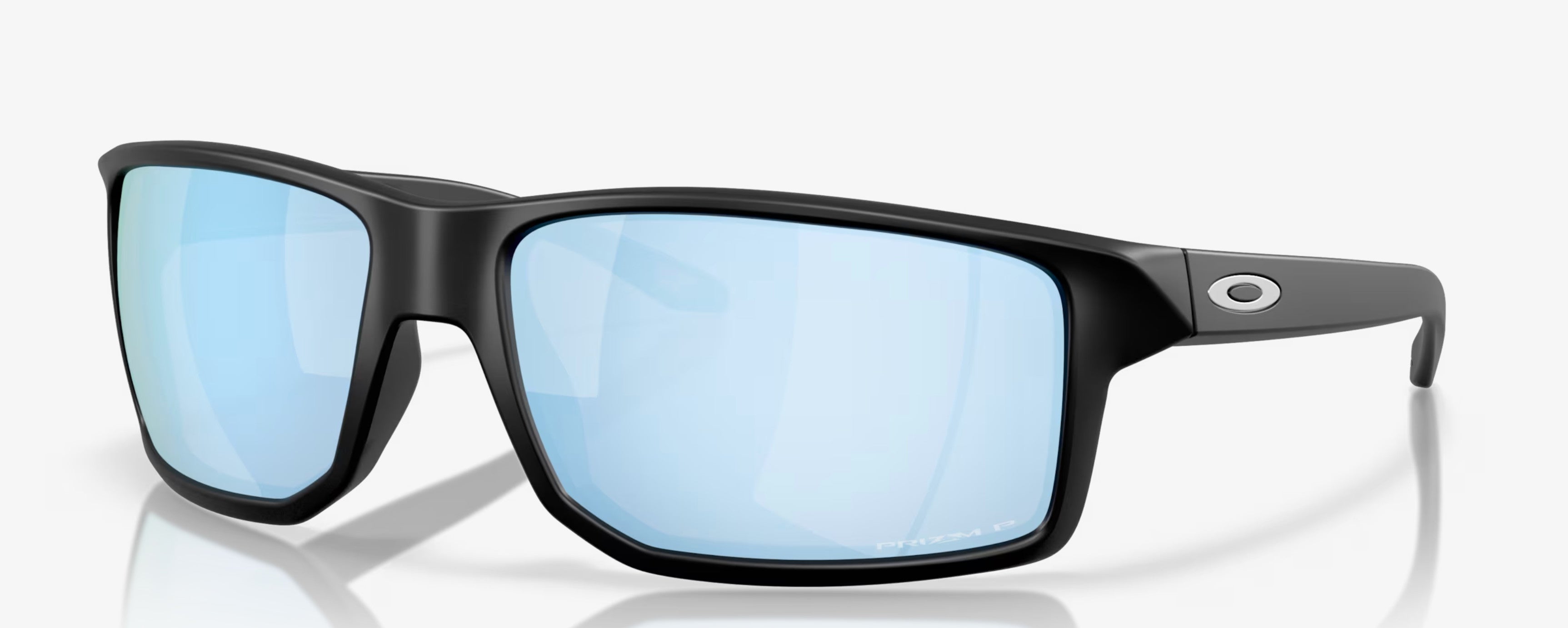 Oakley Gibston XL Matte Black Frame w/ Prizm Deep Water Lens Sunglasses Polarized