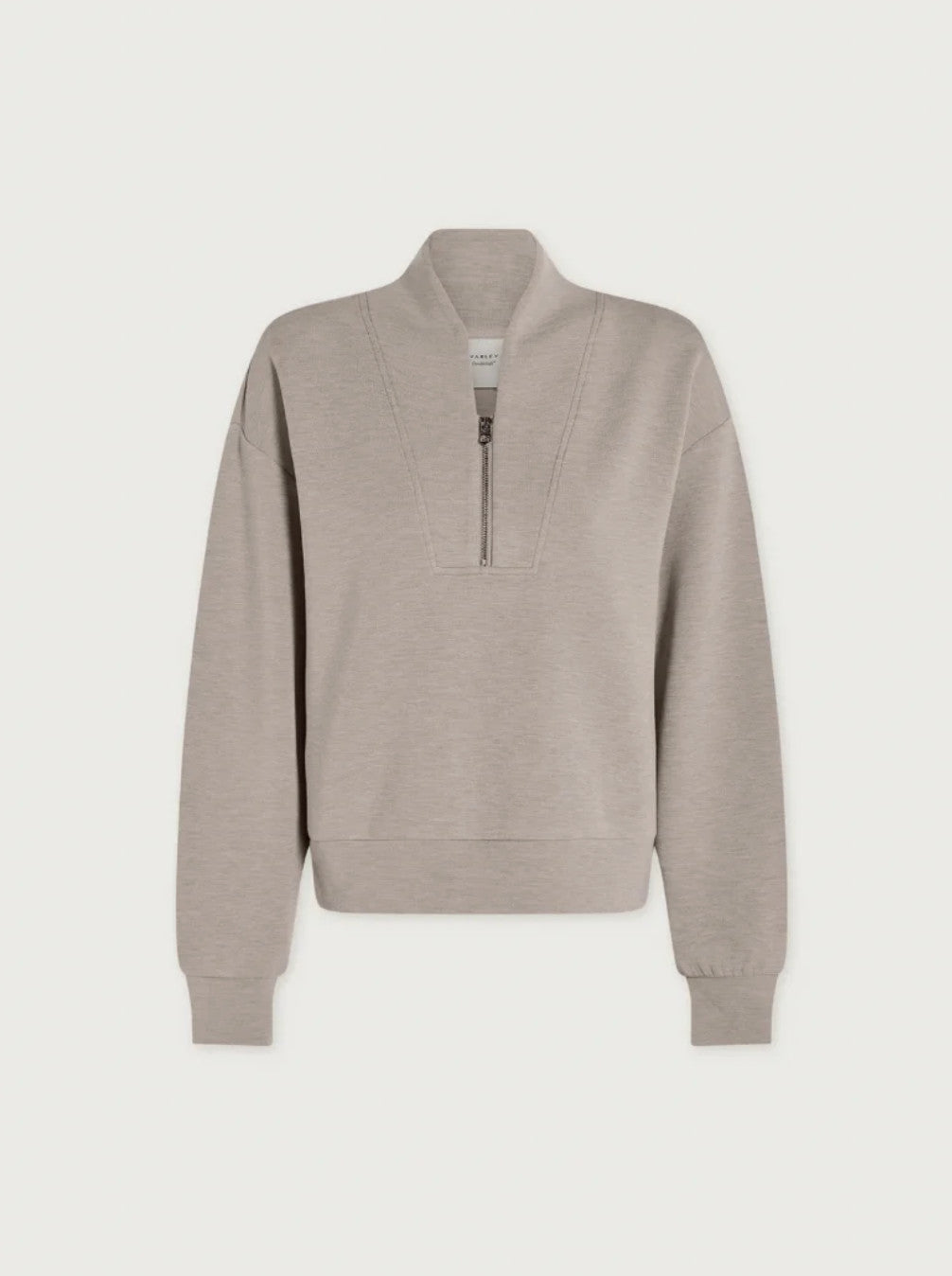 VARLEY Davidson Sweater Taupe Marl