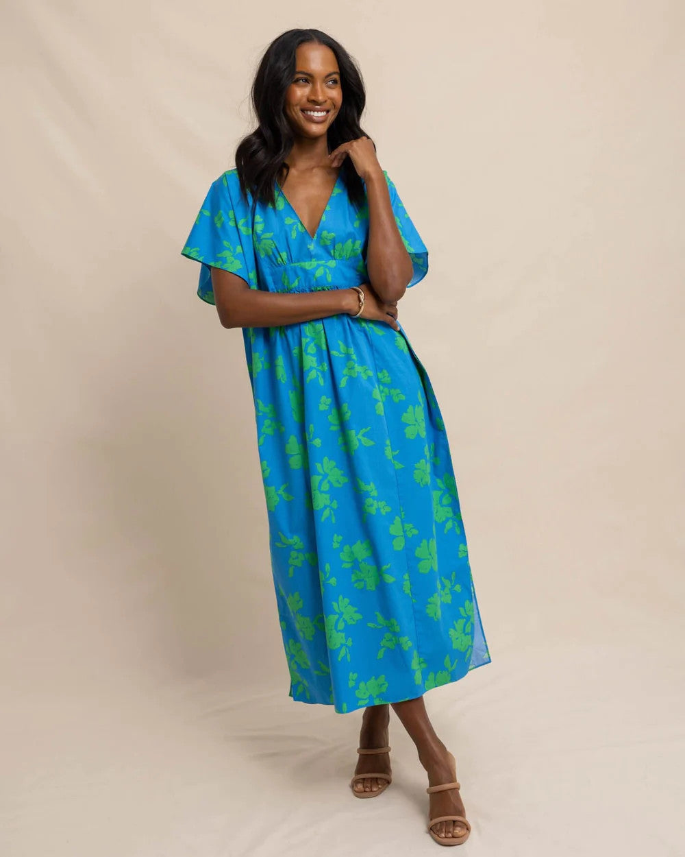 Southern Tide Journi Hour of Flowers Caftan
