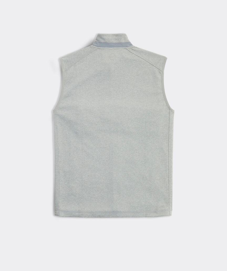 Vineyard Vines Fairhaven Golf Vest Htooth Ultimate Grey**
