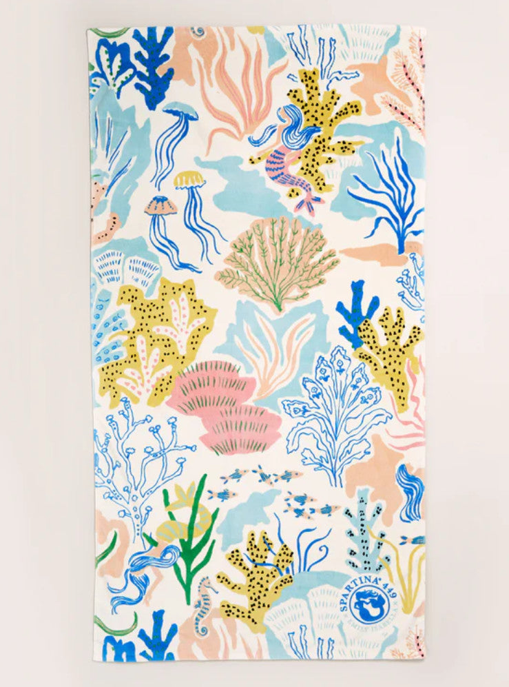 Spartina Mermaid Sea Beach Towel