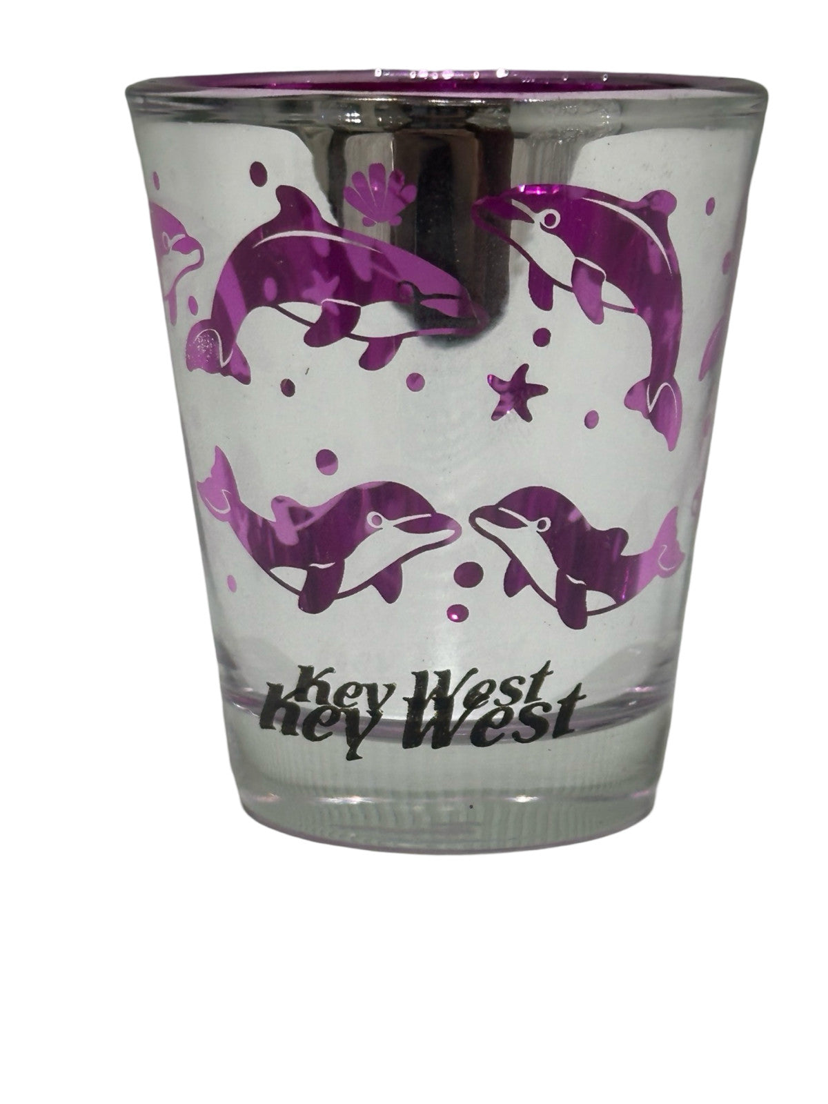 Dolphin Key West Metalic Shot Glass