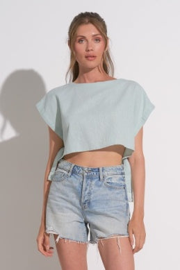 Elan Sophia Crop Top