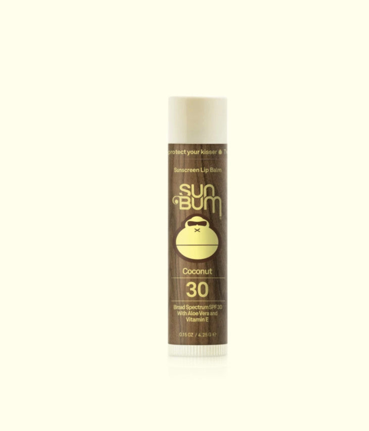 Sun Bum Original SPF 30 Sunscreen Lip Balm - Coconut 0.15oz