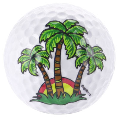Palm Tree Golf Ball