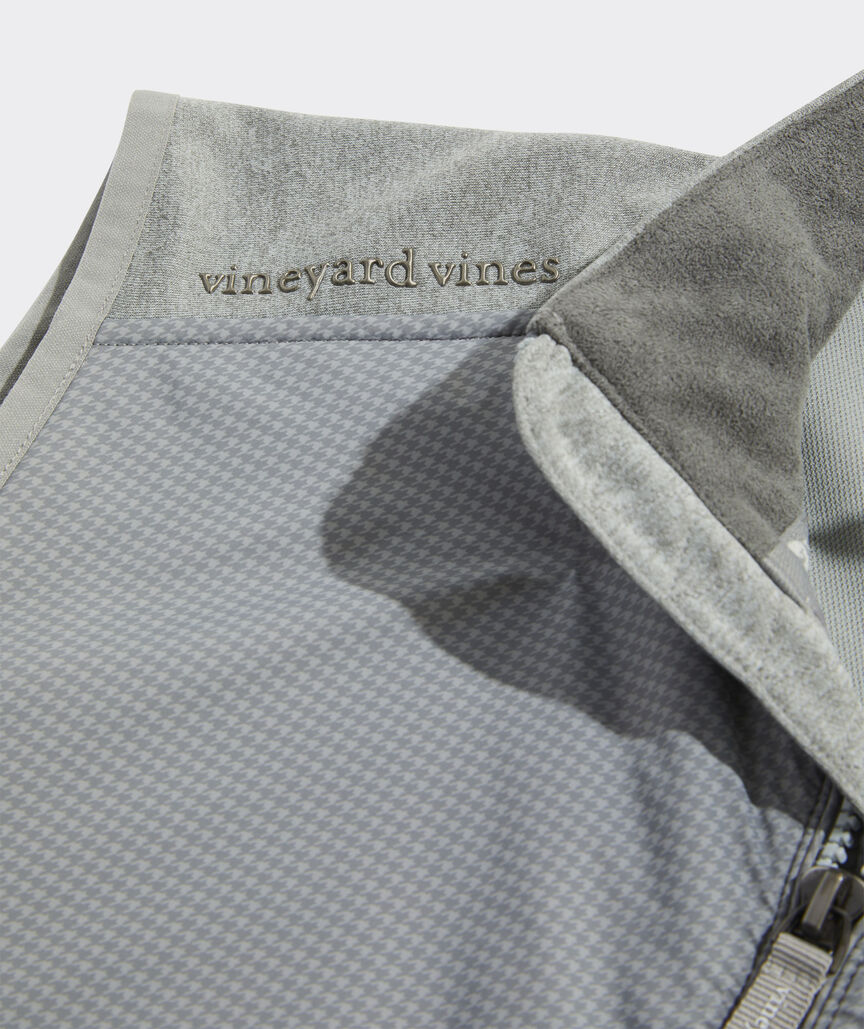Vineyard Vines Fairhaven Golf Vest Htooth Ultimate Grey**