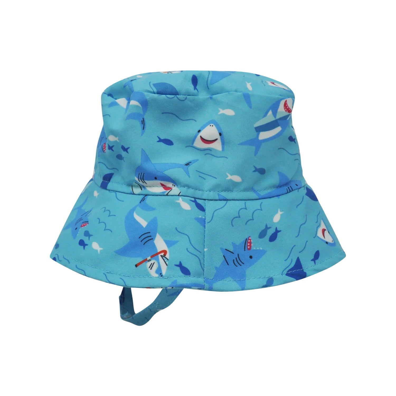 Flap Happy Snorkeling Sharks Bucket Hat