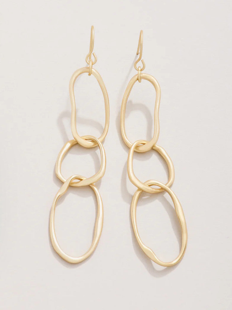 Spartina River Club Earrings Gold