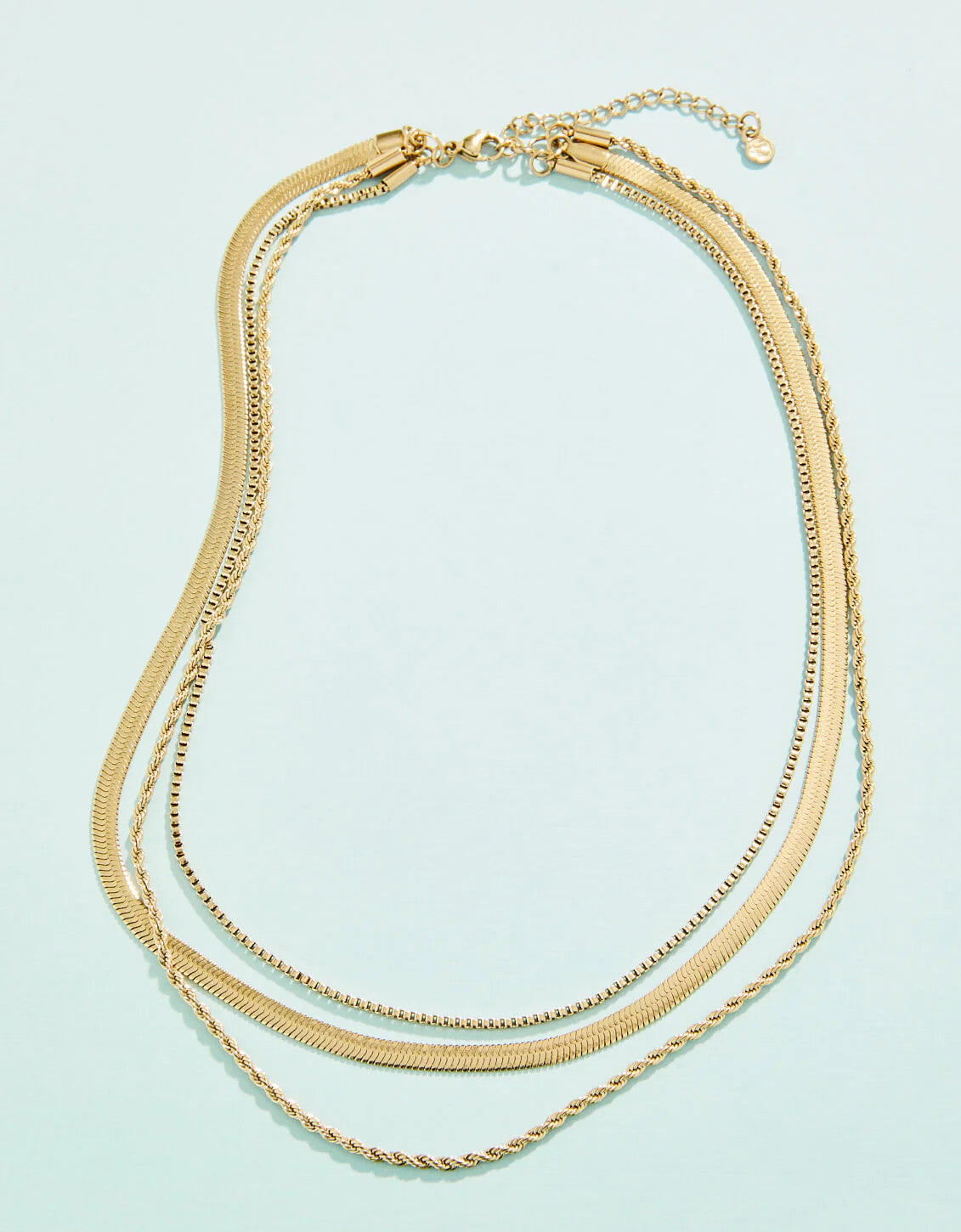 Spartina Folly Field Layered Necklace Gold