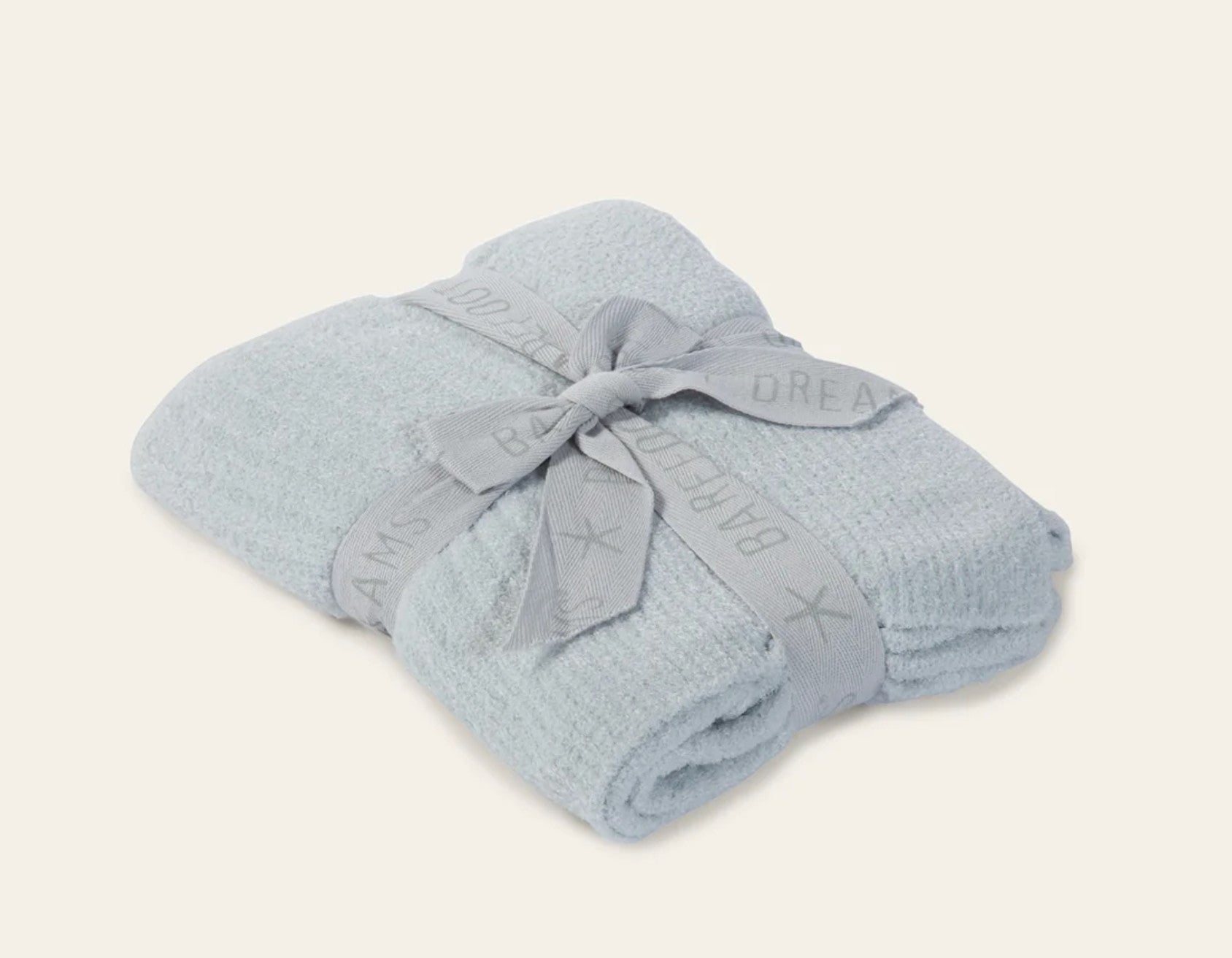 Barefoot Dreams CozyChic Lite Ribbed Blanket Blue