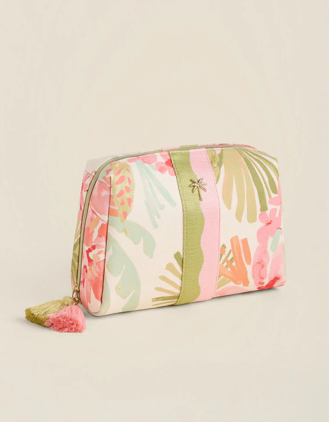 Spartina Large Cosmetic Pouch Castillo Tropical