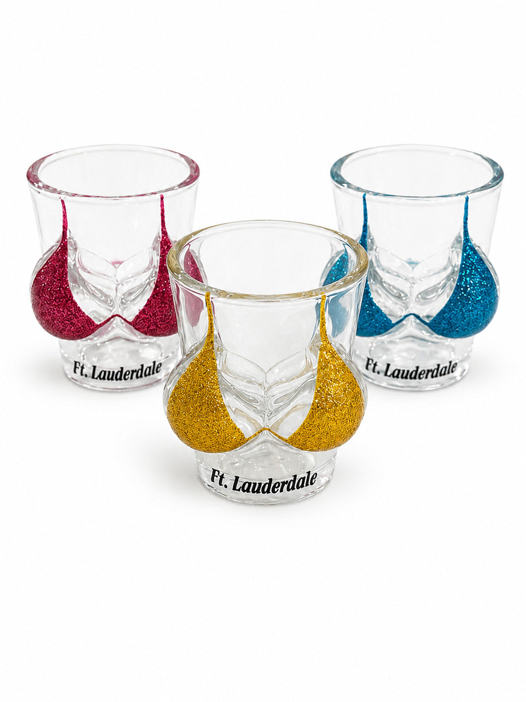 Ft. Lauderdale Glitter Bikini Shot Glass