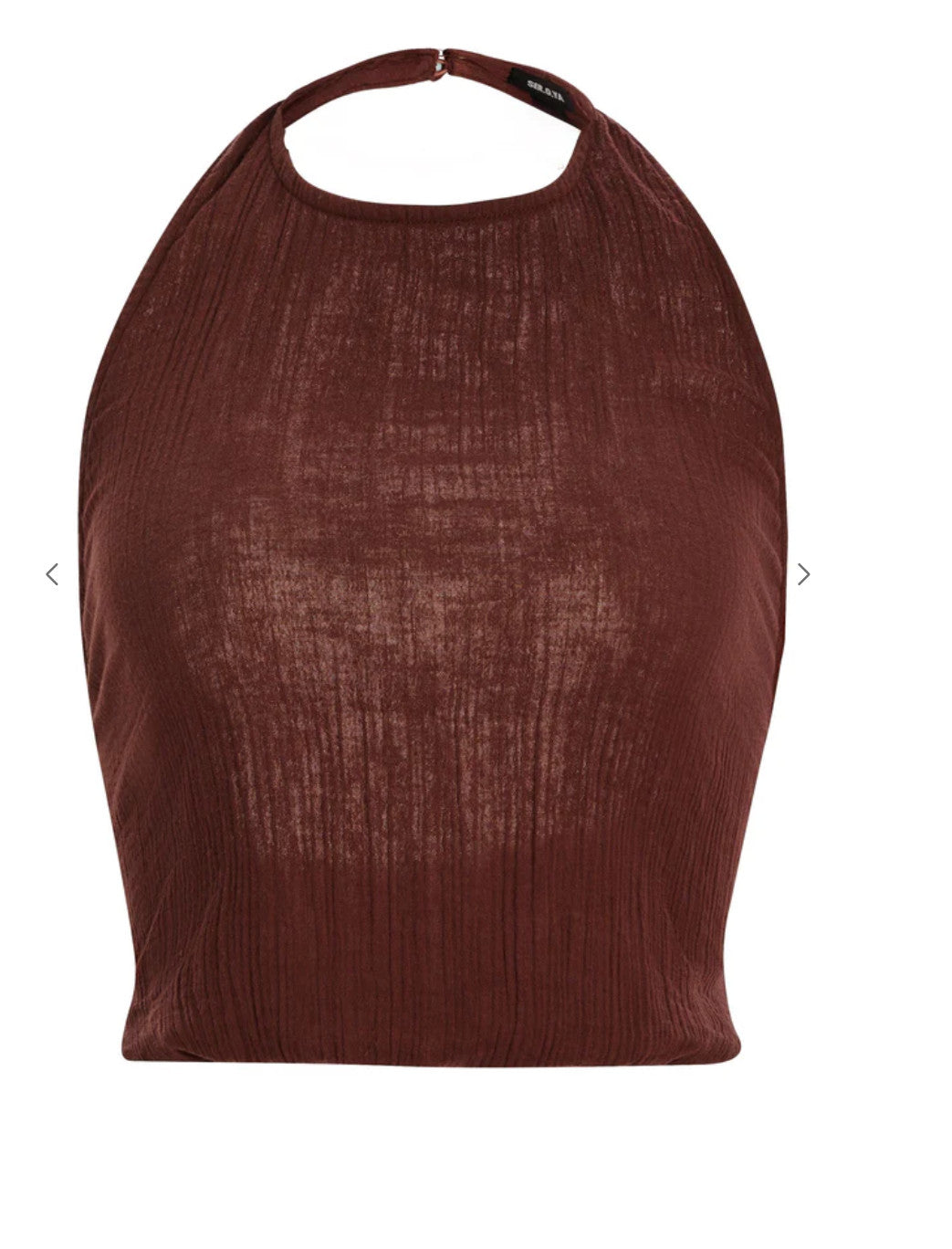 SER.O.YA Yen Halter Top Coconut