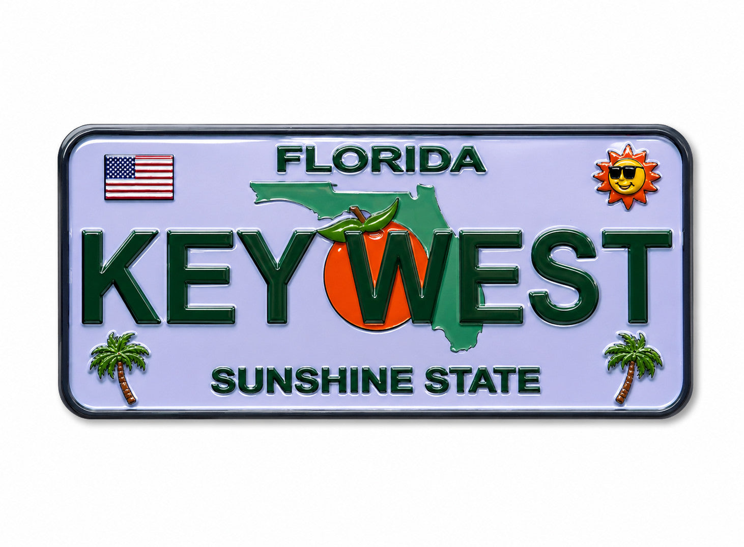 Key West License Plate Magnet