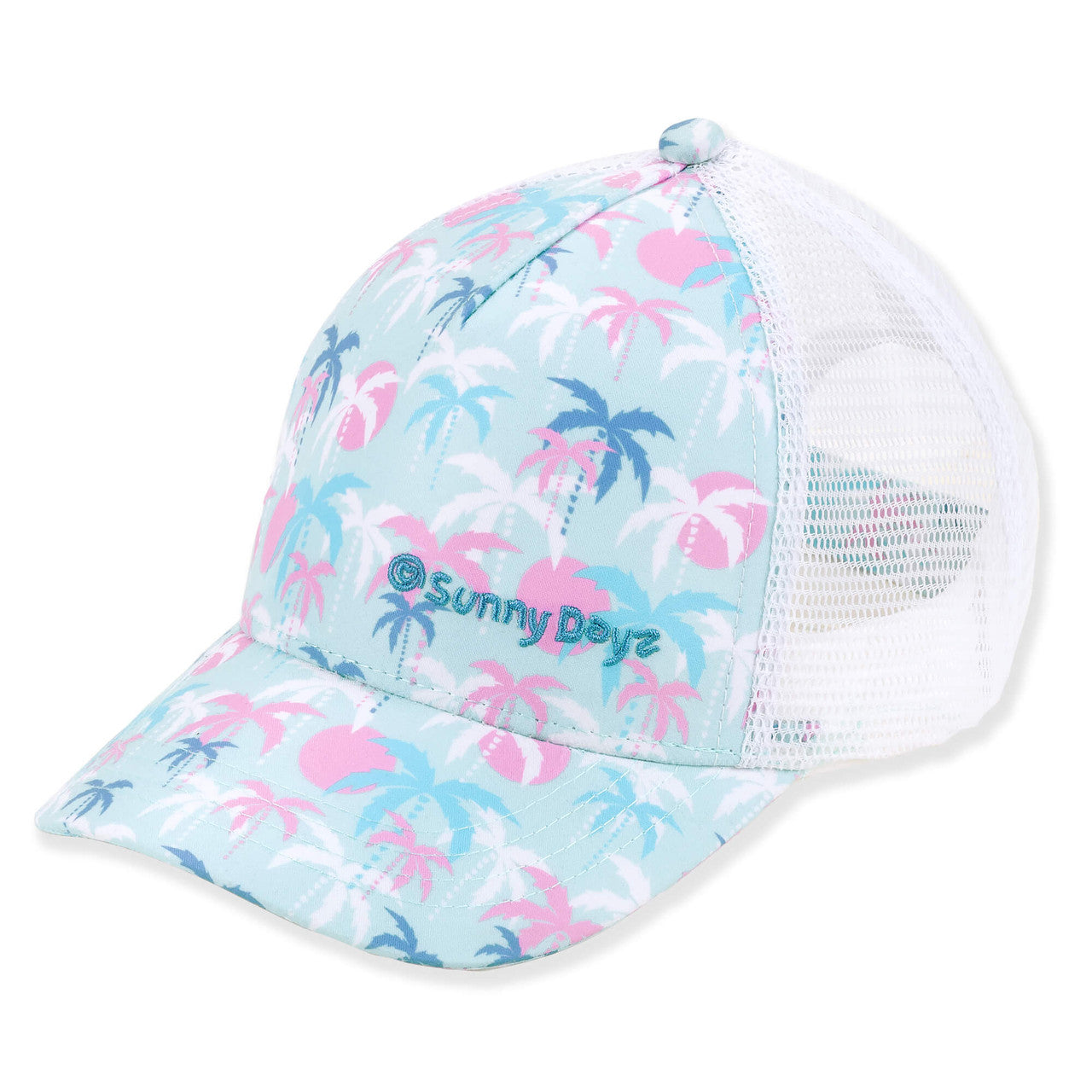Sun 'N' Sand Youth Palm Margaret Trucker Hat
