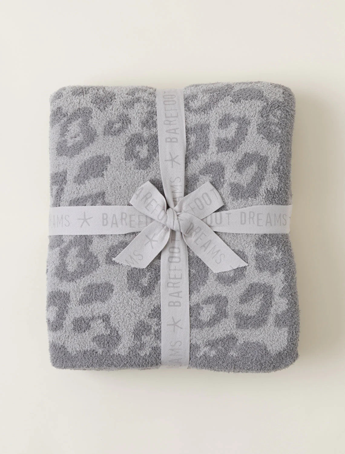 Barefoot Dreams CozyChic Barefoot in the Wild Throw Leopard Cream/ Stone
