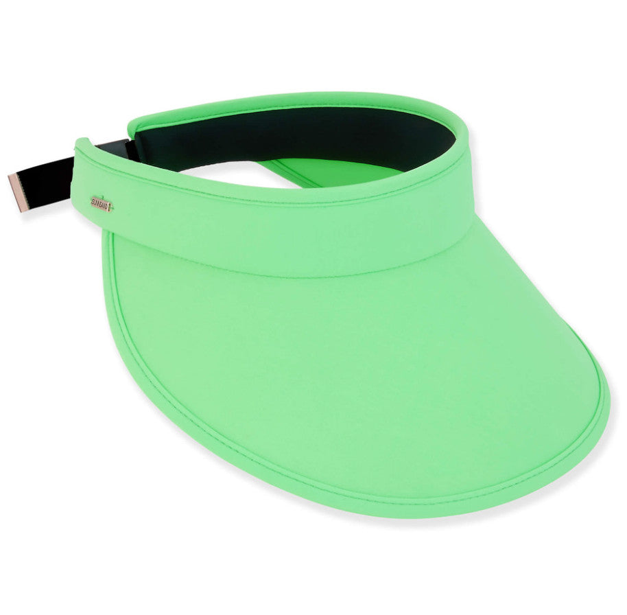 Sun 'N' Sand Amelia Fabric Brim 4.5" Visor