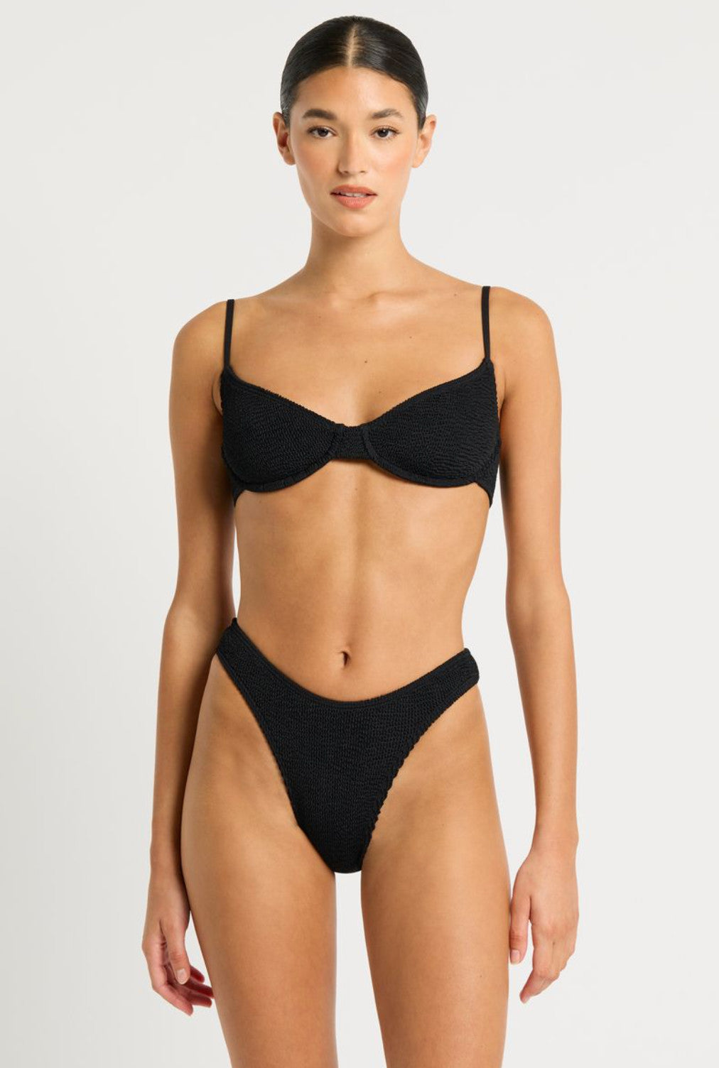 Bond Eye Gracie Balconette Top Black Eco O/S