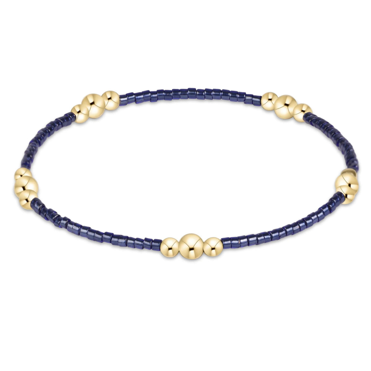 Enewton Hope Purpose Gold Bracelet Navy