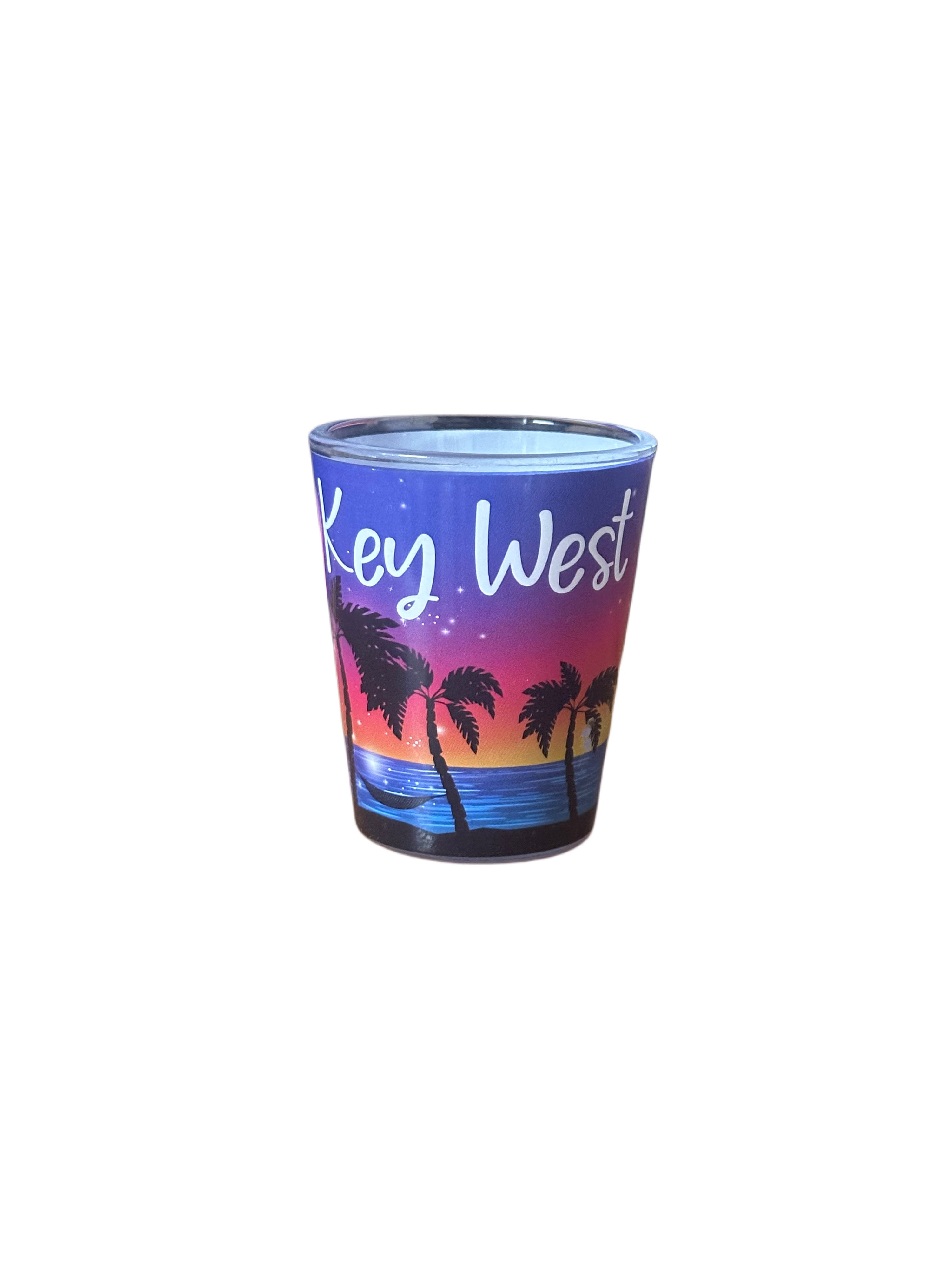 Festive Key West Shot Glass
